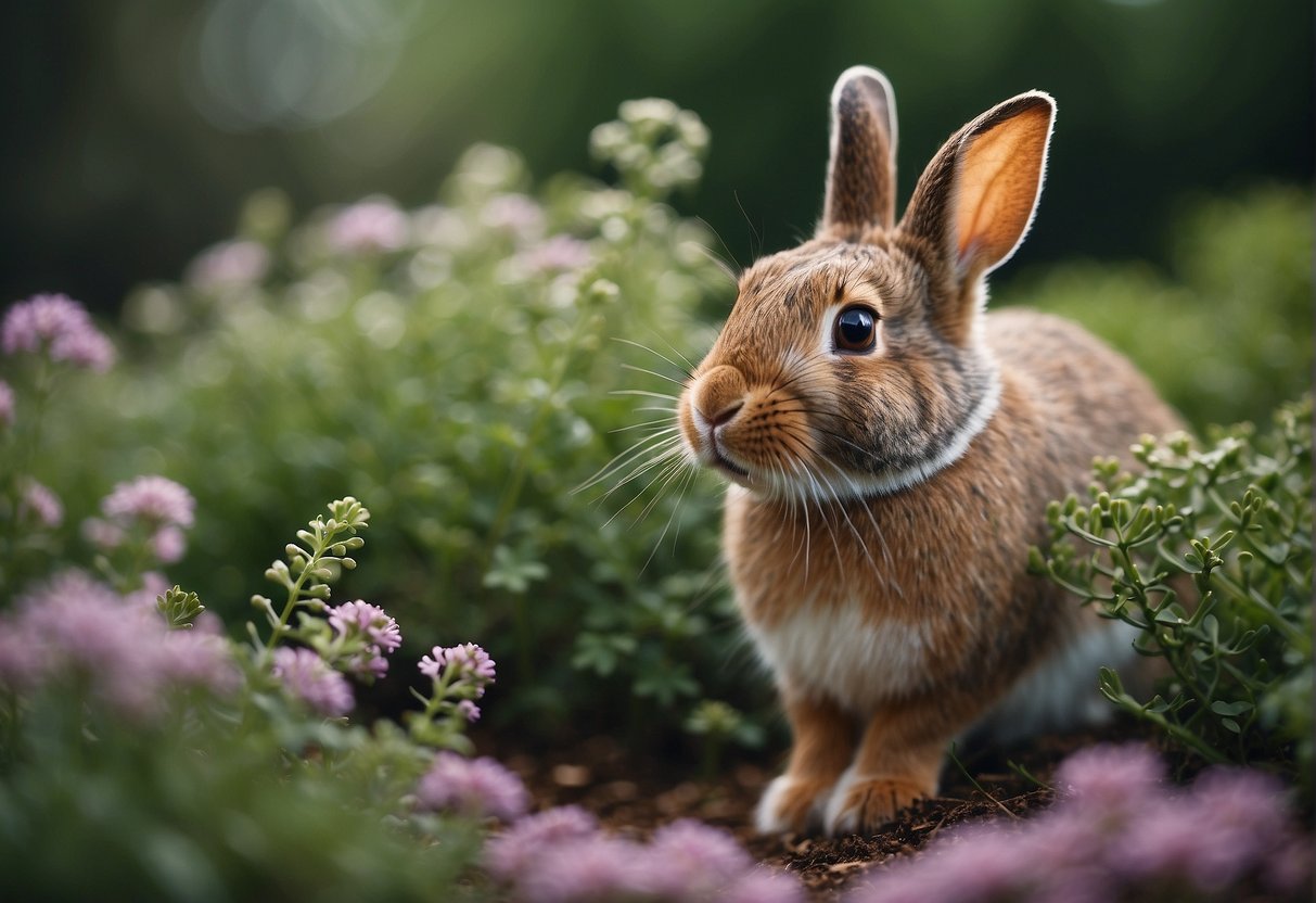 Do Rabbits Eat Creeping Thyme: Understanding Lagomorph Herb Preferences