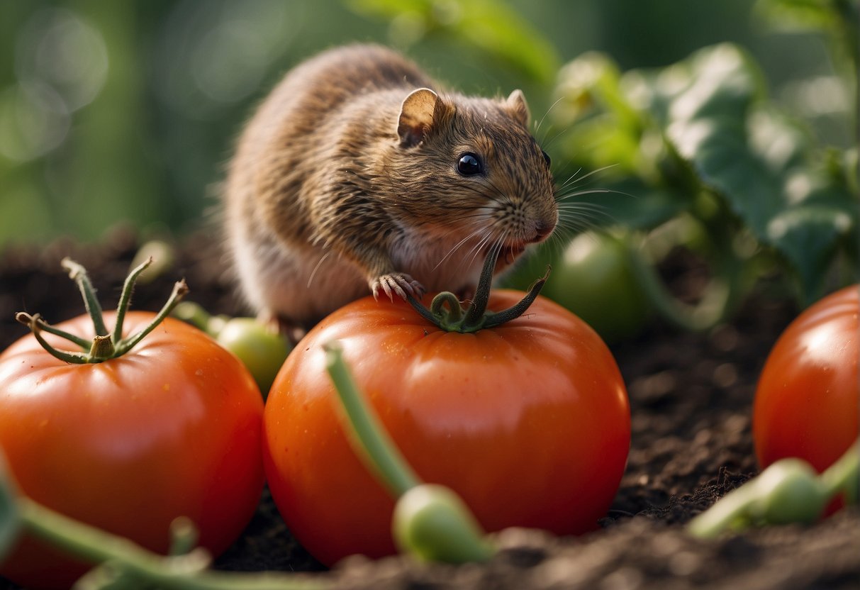 Do Voles Eat Tomatoes: Garden Impact and Control Measures
