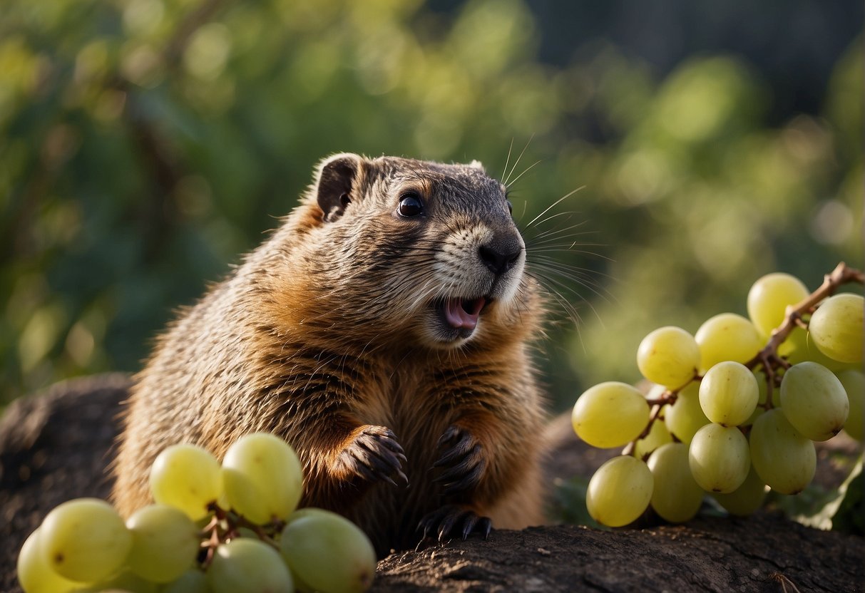 Do Groundhogs Like Grapes: Understanding Rodent Preferences in Your Garden
