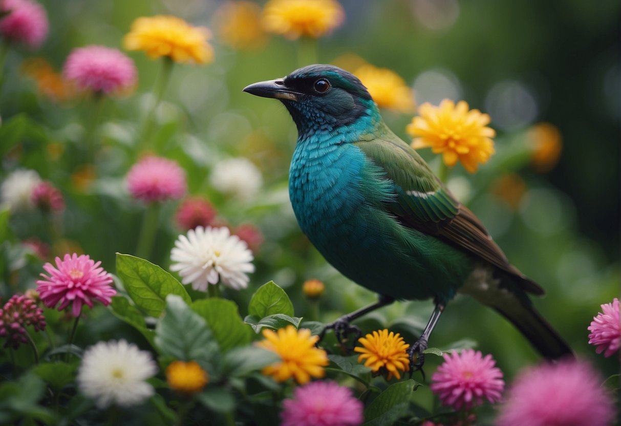 Do Birds Eat Garden Plants: Understanding Avian Diets and Plant Protection
