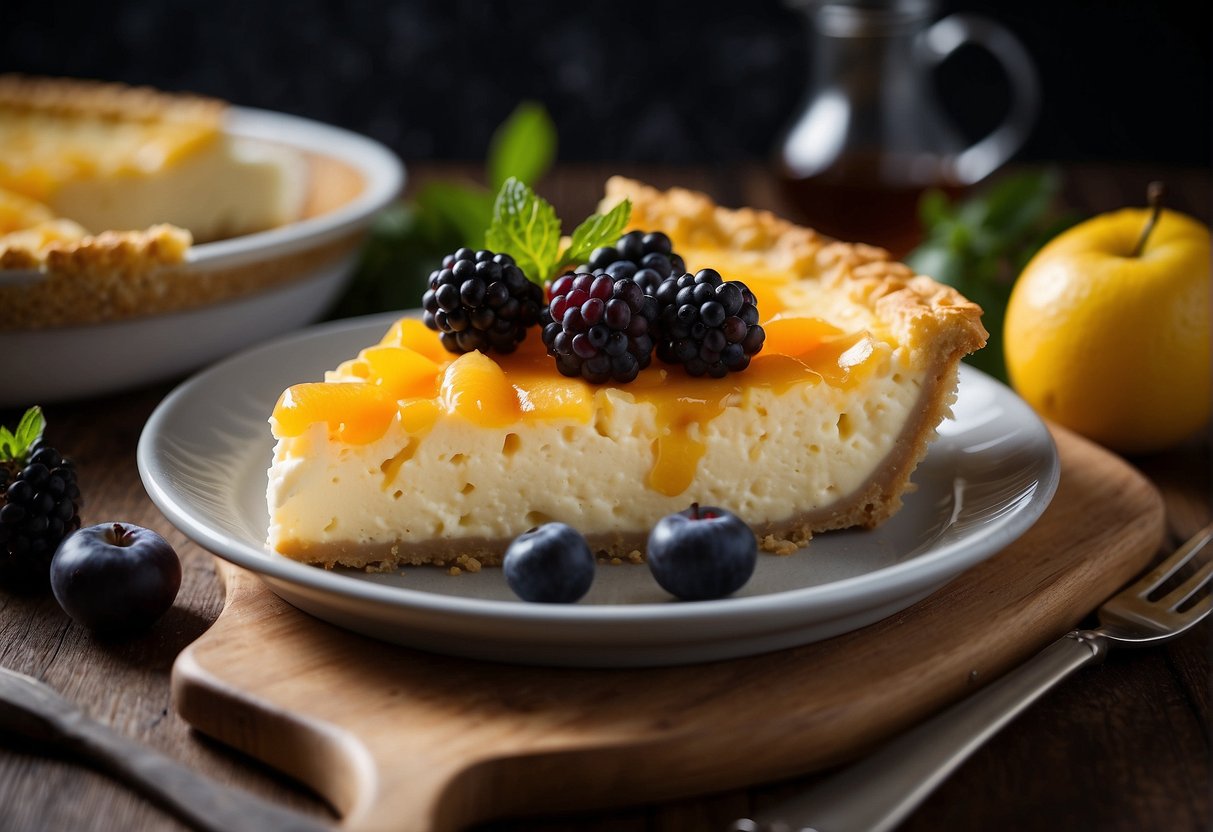 Variations of cottage cheese pie with fruits. Best recipes for cottage cheese pie