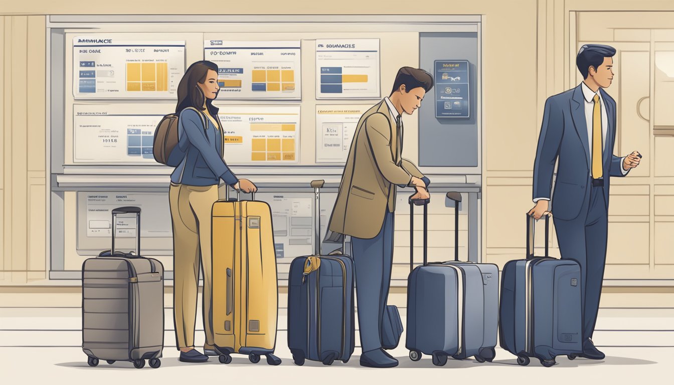 Passenger clicks "manage booking" on Singapore Airlines website. Selects "add extra baggage" option. Enters details and payment to complete purchase