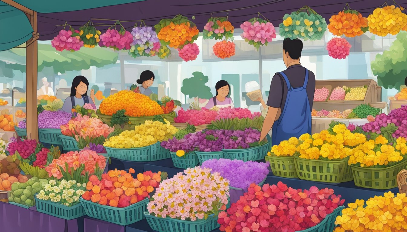 Where to Buy Edible Flowers in Singapore A Guide to the Best Florists
