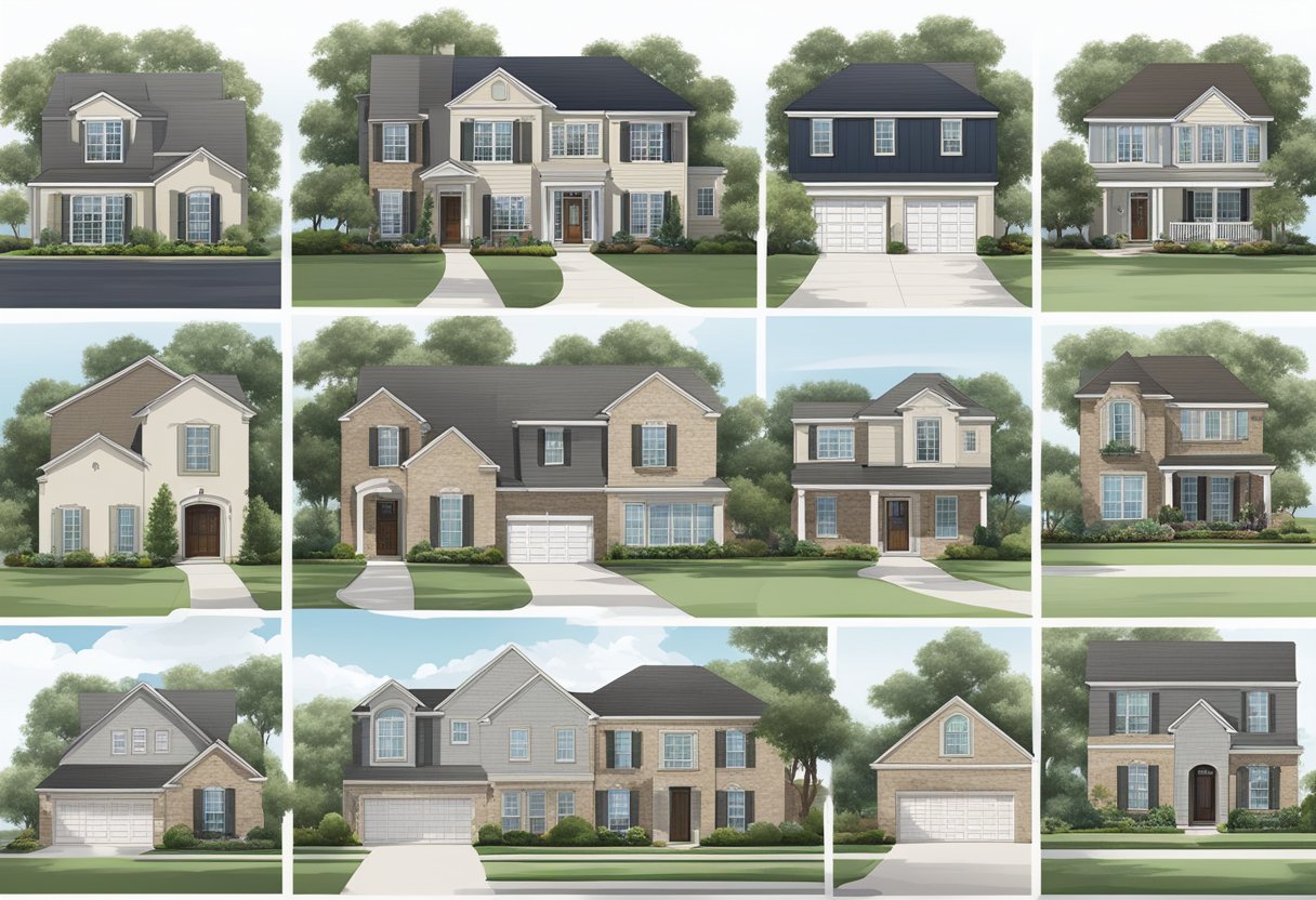 Suburban homes in Greater Houston area. Prices vary by location. Katy, Houston, Cypress, Richmond, and Rosenberg