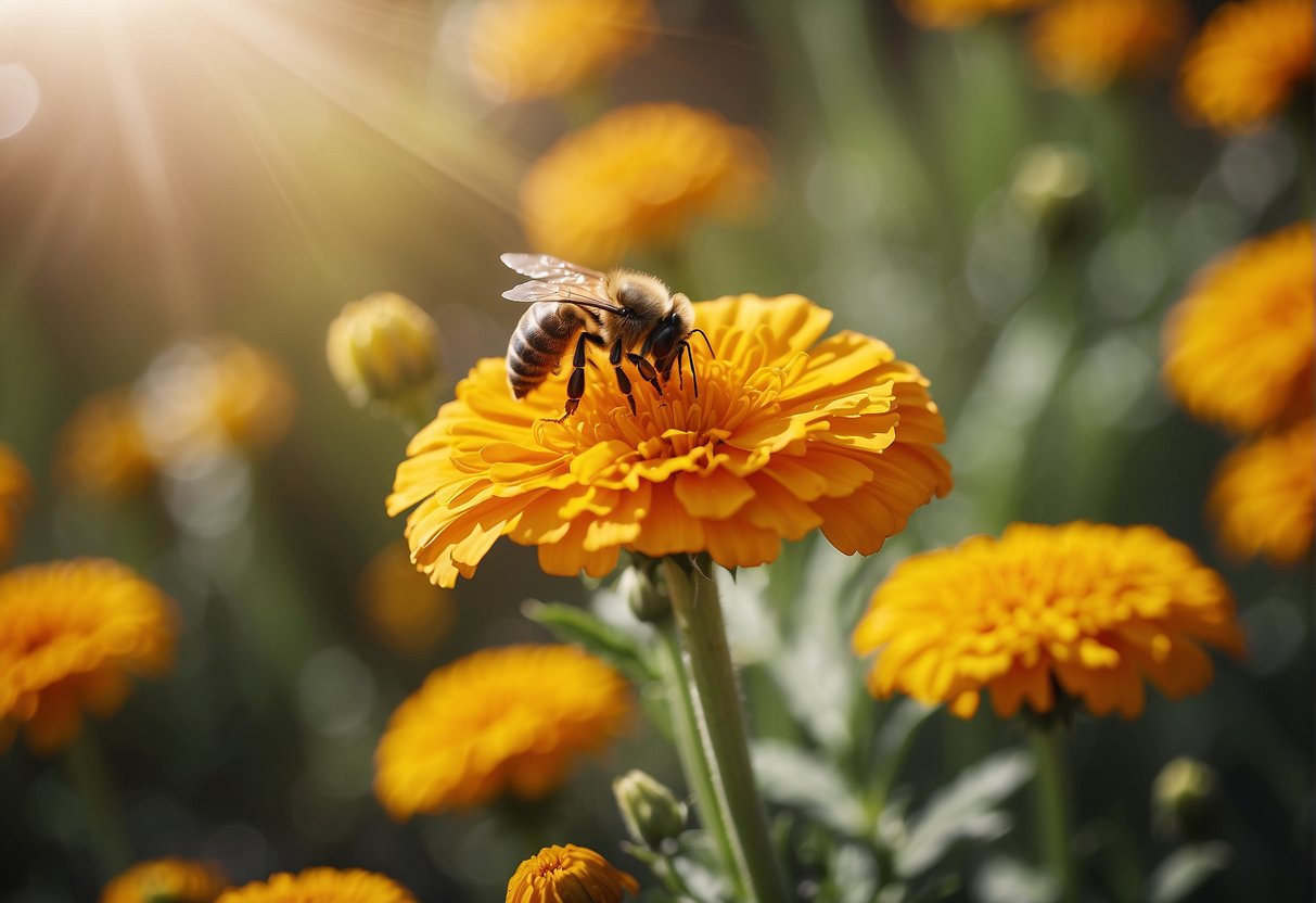 Do Bees Like Marigolds? Exploring the Attraction Between Insects and Flowers