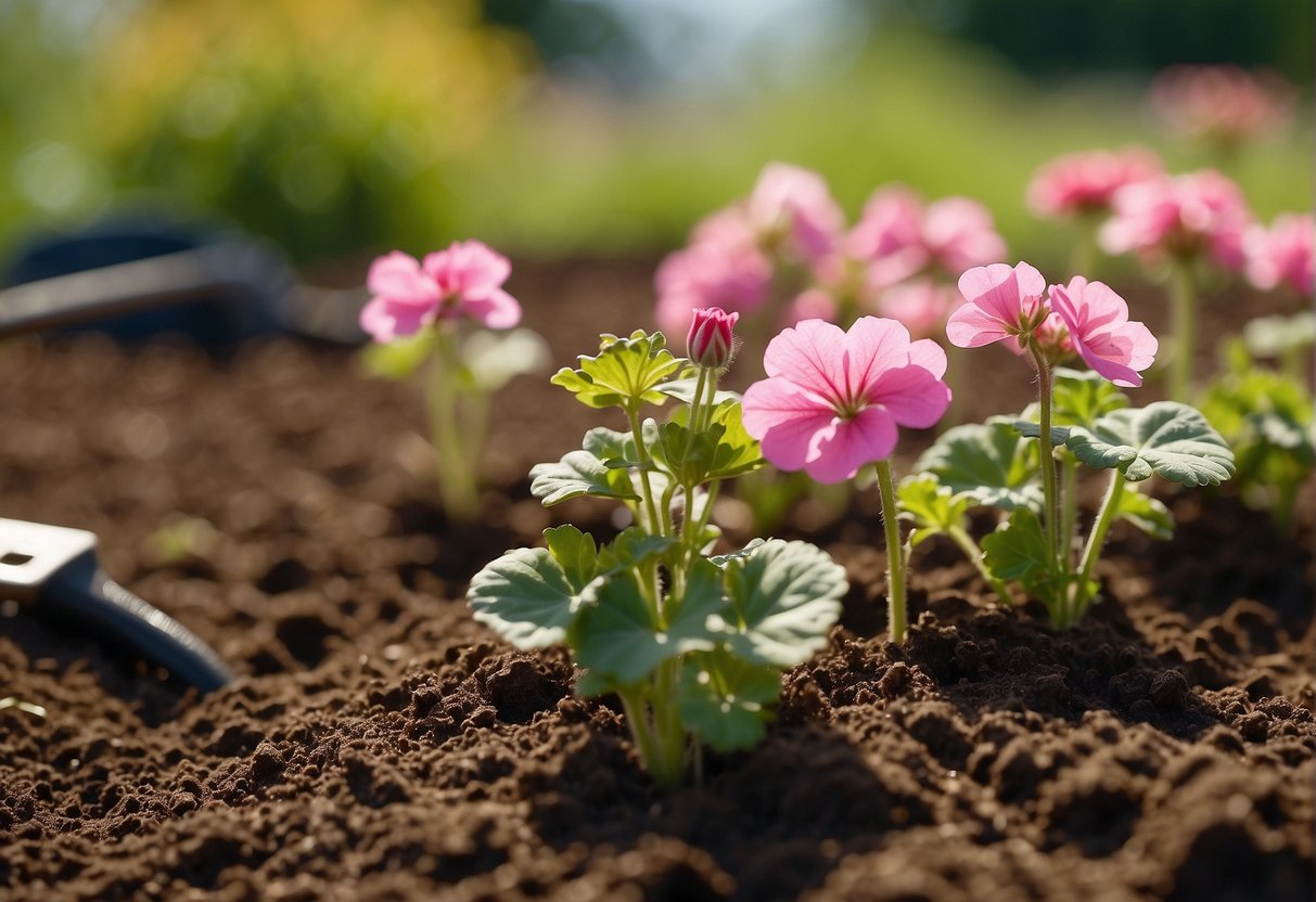 Can You Plant Geraniums in the Ground: A Guide to Successful Cultivation