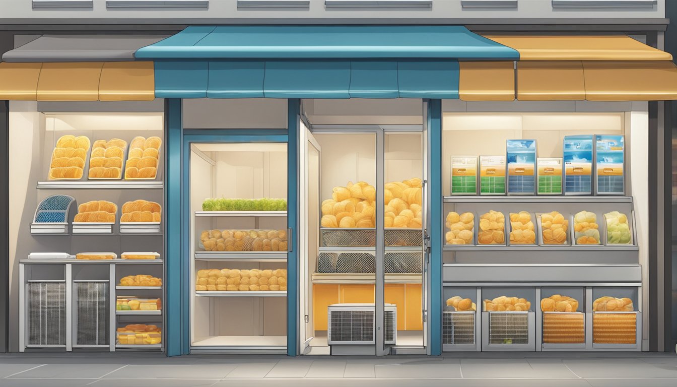 A store in Singapore sells fan heaters