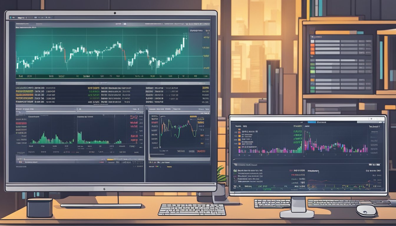 A computer screen displaying a stock trading platform with the option to purchase preference shares in Singapore. The interface shows the current market price and allows for input of desired quantity