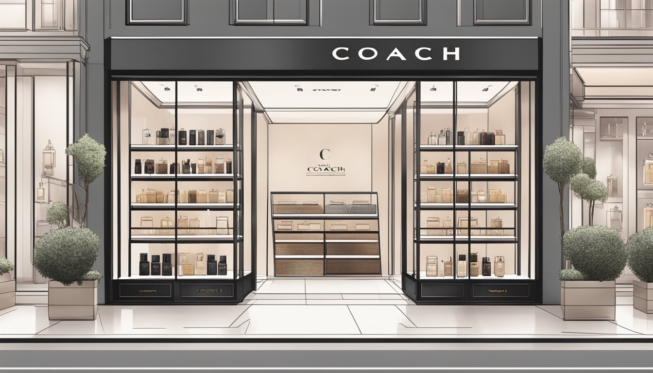 A sleek, modern online store with a variety of Coach fragrances on display. The website is easy to navigate, with high-quality images and detailed product descriptions