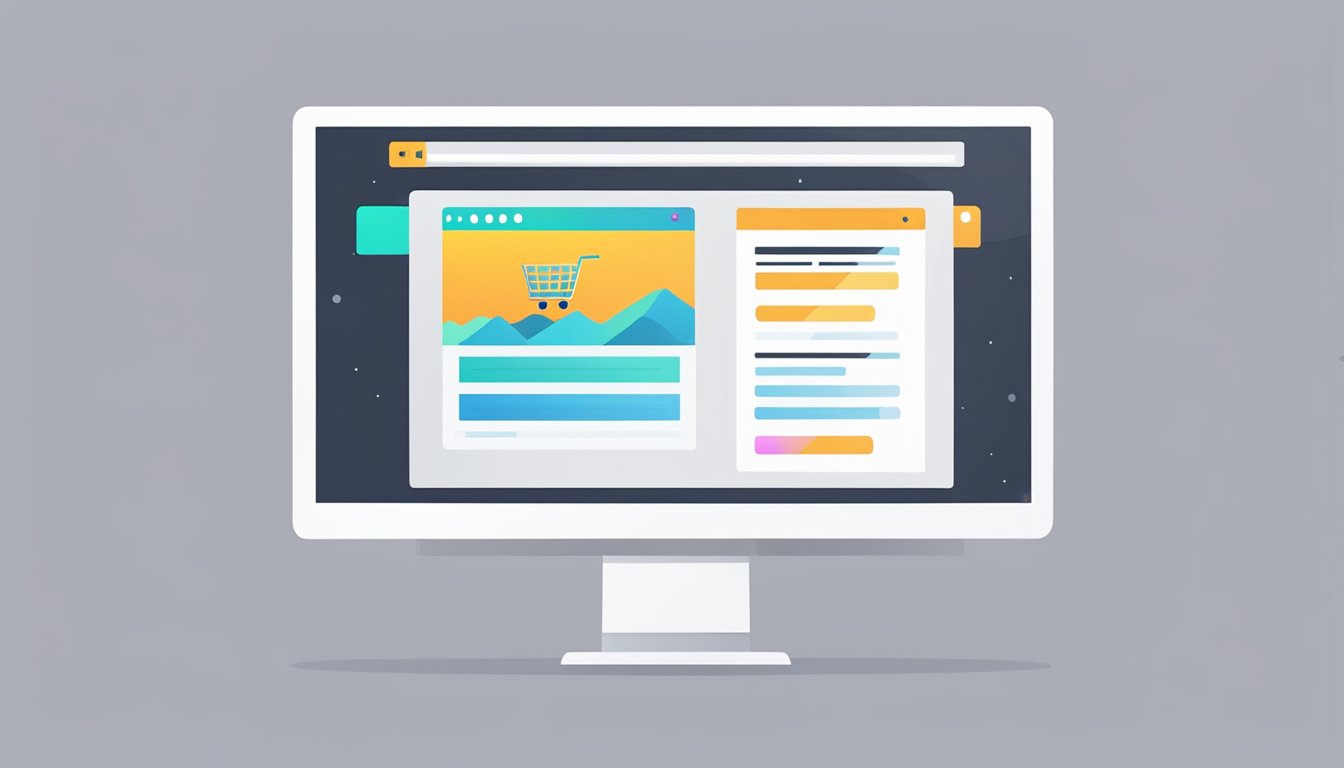 A computer screen displaying the website "buy elucent online" with a cursor hovering over the "add to cart" button