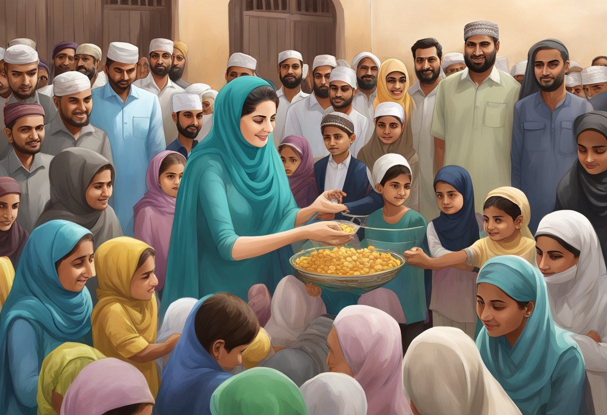Maryam Nawaz oversees distribution of Ramadan assistance, organizing volunteers and recipients with efficiency and compassion