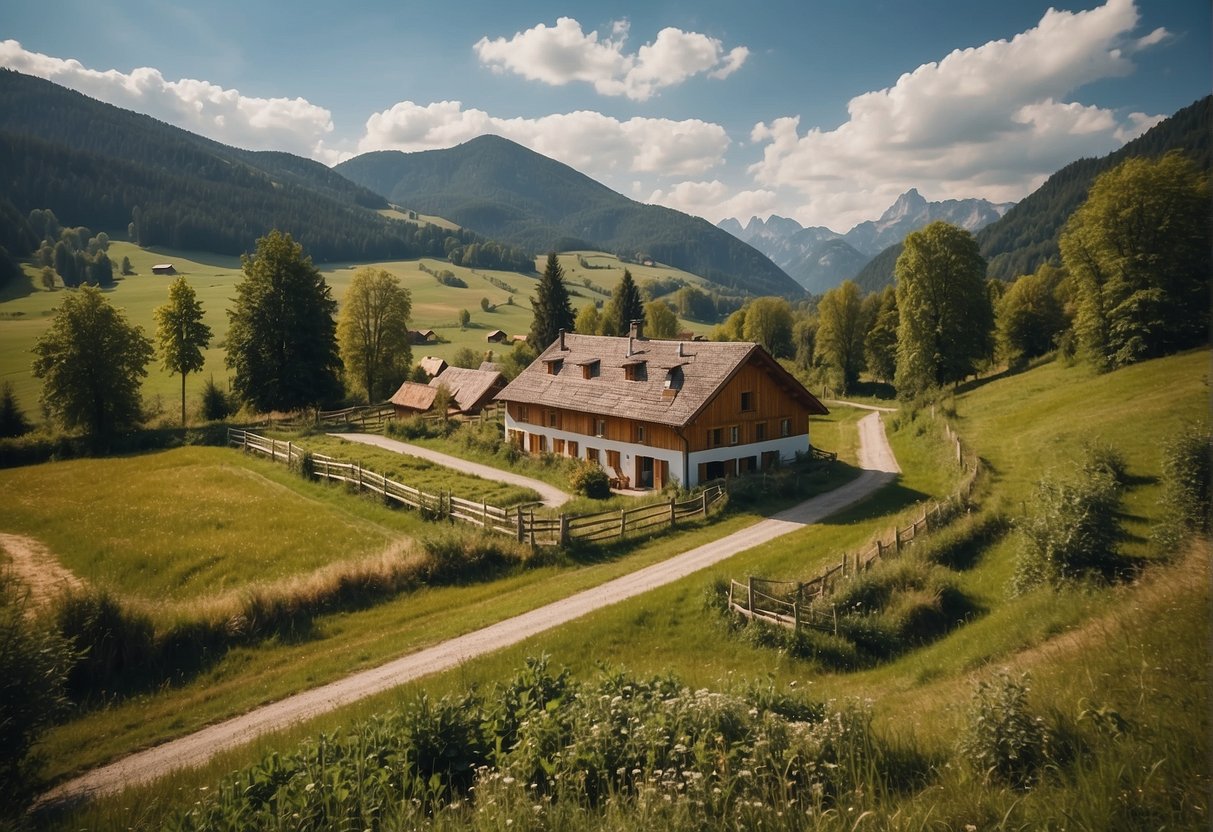 A picturesque bio farm in Göstling, Austria, with sustainable accommodations and rooms at Poidlbauer. Ideal for an eco-friendly vacation