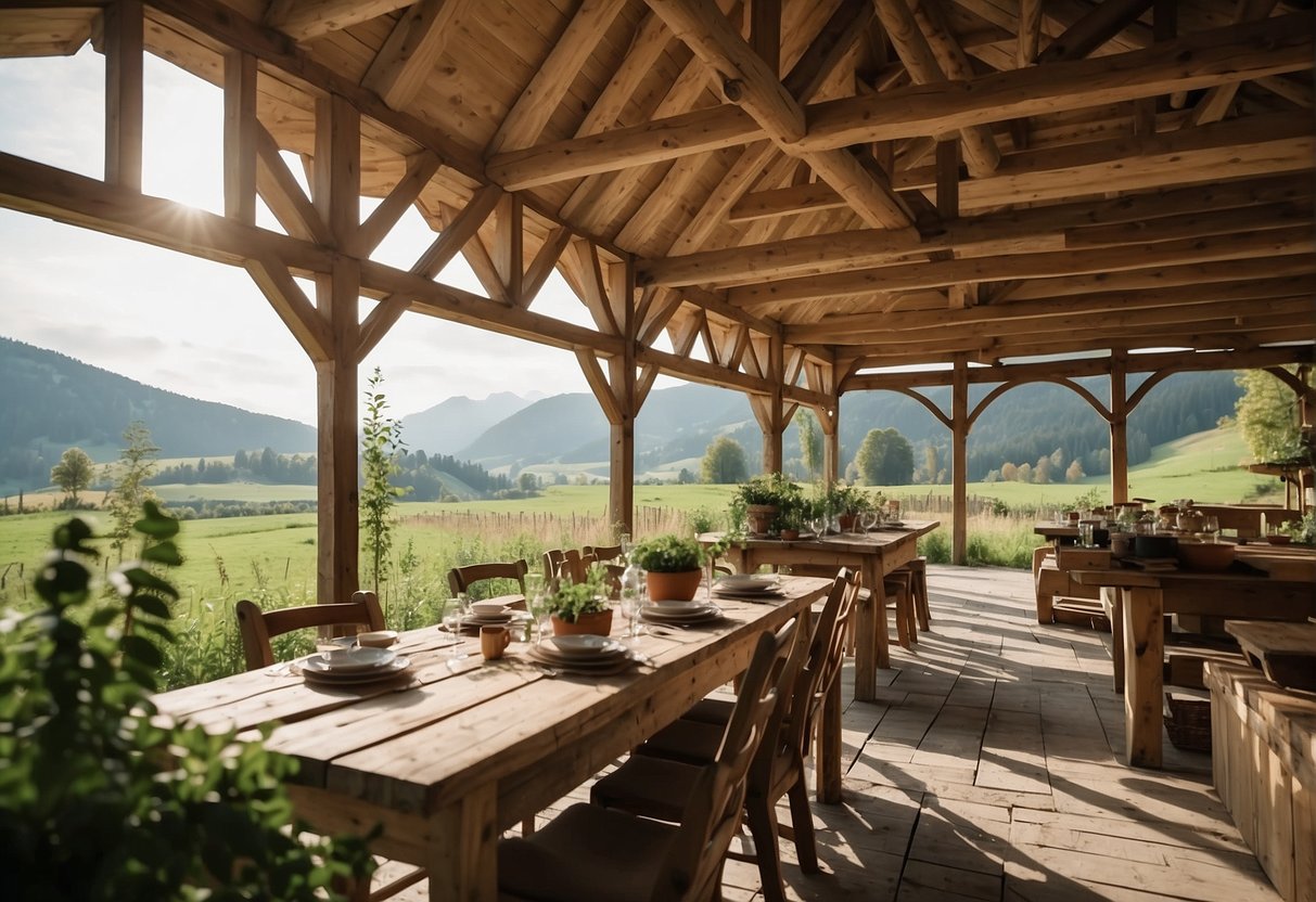 A picturesque organic farm in Göstling, Austria offers sustainable vacation experiences and services in a serene natural setting