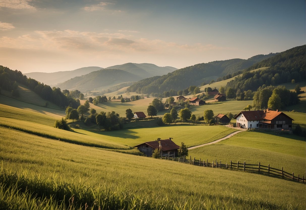 A rustic farm nestled in the rolling hills of Göstling an der Ybbs, Niederösterreich. The farm exudes sustainability and offers a serene setting for a peaceful holiday