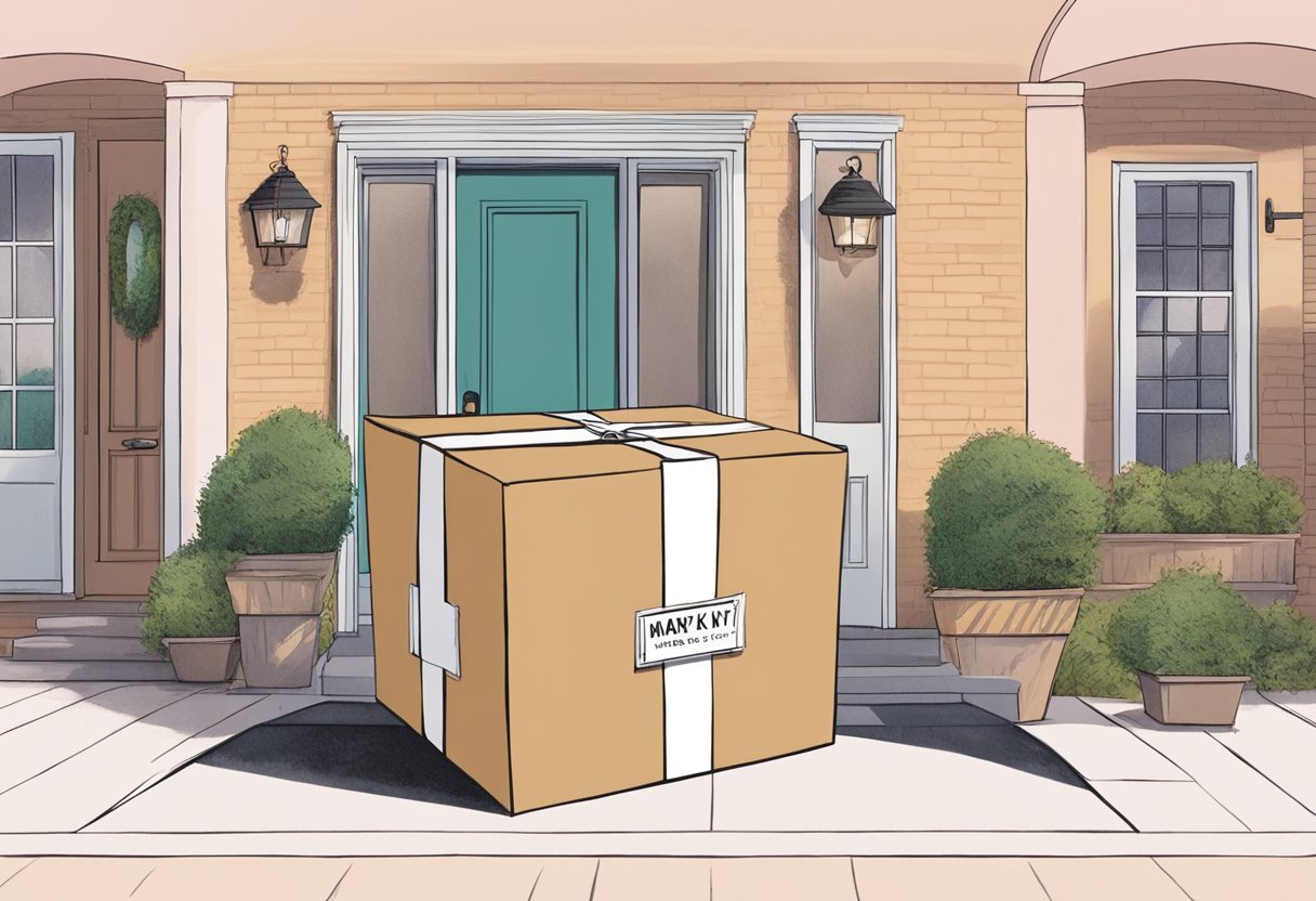 A mysterious package arrives at Mary Kay's door, its contents unknown. What secrets does it hold? The suspense builds as she hesitates to open it