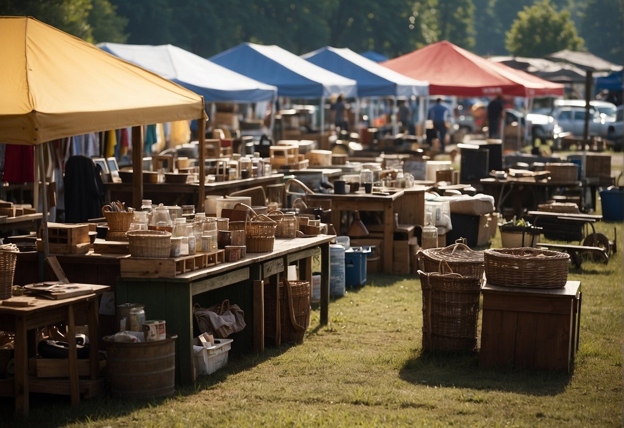 The Hartville Outdoor Flea Market opens at 7:00 am on Mondays, Thursdays, Fridays, and Saturdays. The market is located at 1289 Edison St NW, Hartville, OH 44632