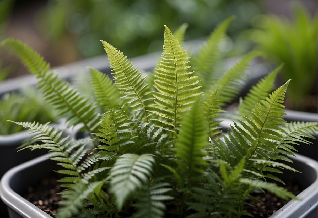 Ferns in pots with pests and diseases. Show care methods