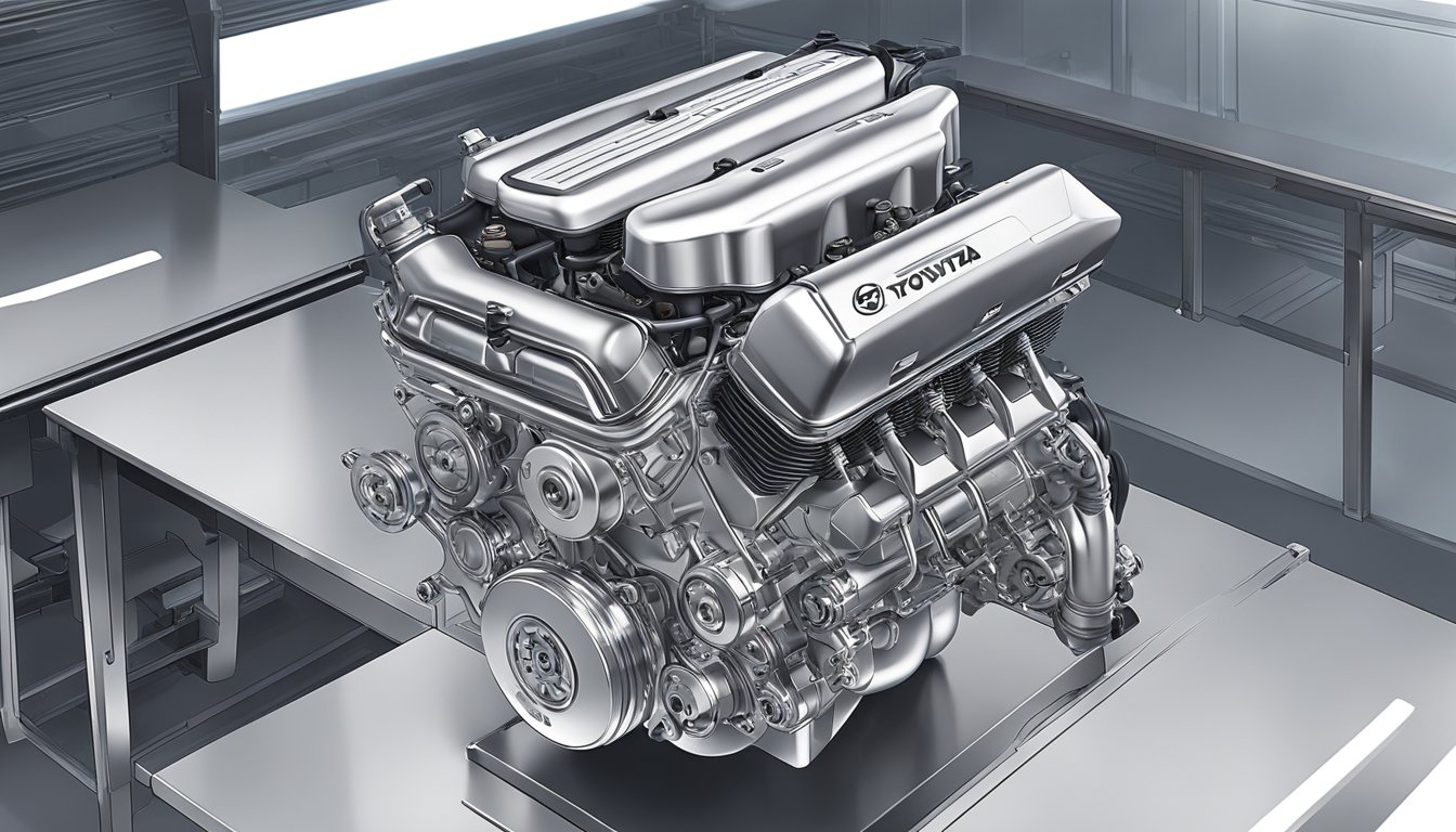 The Toyota 1UZ-FE engine