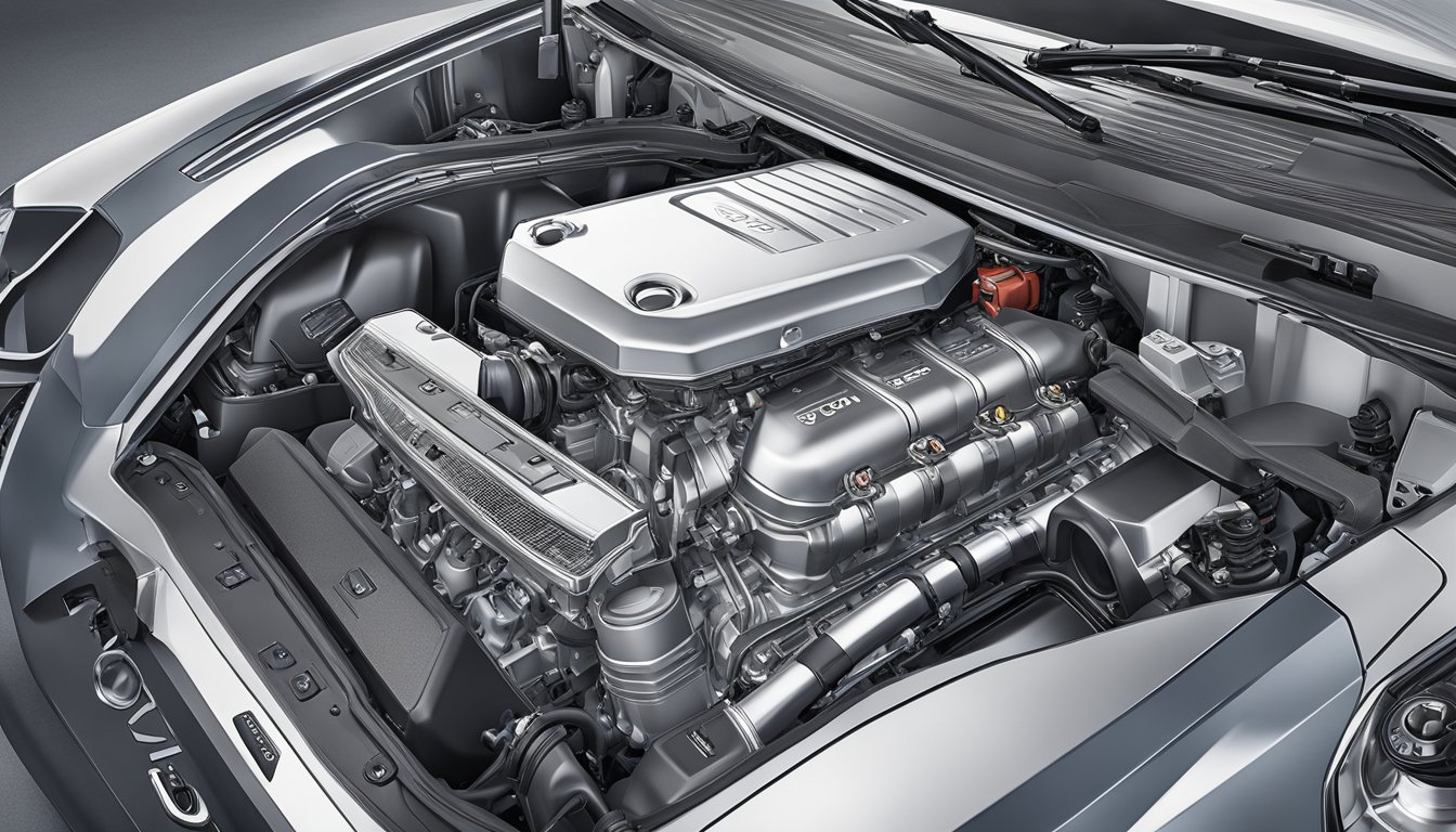 The Toyota 1GR-FE engine