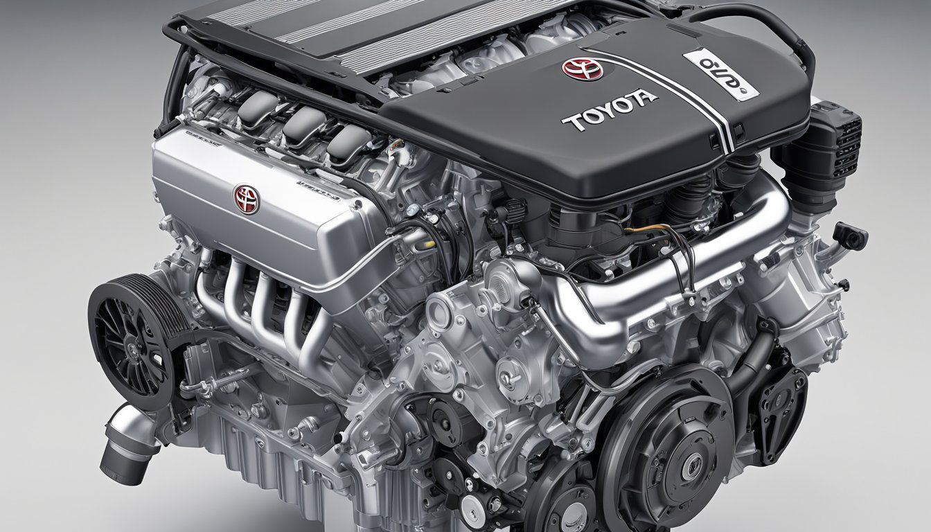 The Toyota 5VZ-FE engine