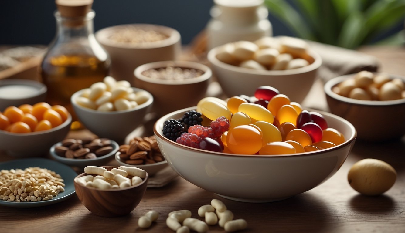 A table with various treatment options for different types of anemia, including medications, dietary changes, and lifestyle modifications