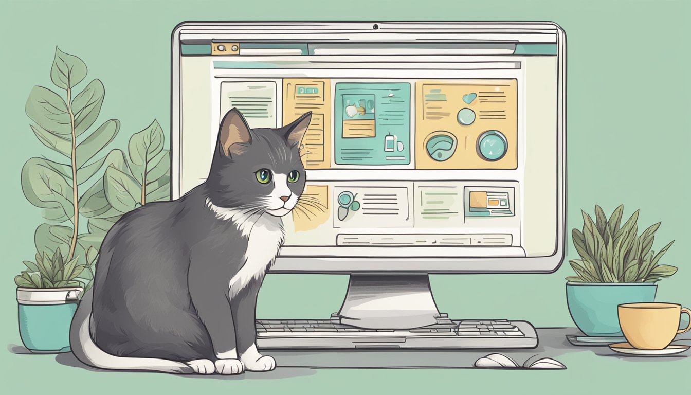 A computer screen with a website open, showing a list of frequently asked questions about buying Persian kittens online