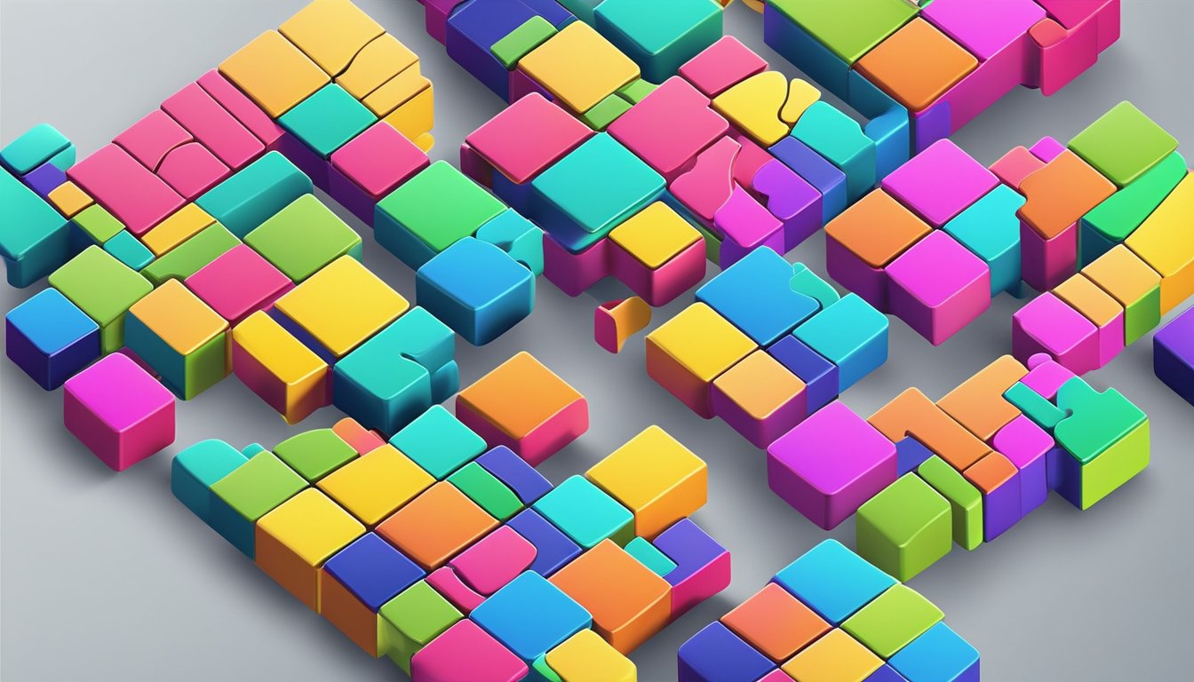 Colorful puzzle boxes displayed on a website. Add to cart button highlighted. Online shopping interface