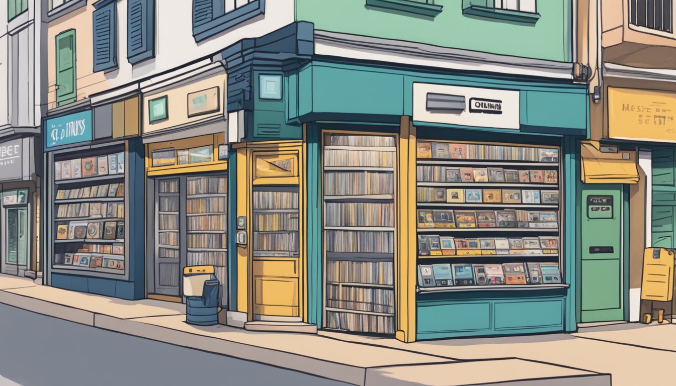 A small record store in Singapore sells cassette tapes