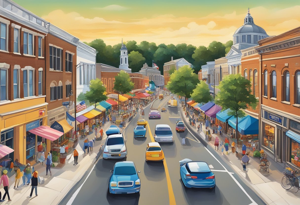 The bustling streets of Bedford, OH are alive with colorful cultural attractions and events, featuring vibrant music, dance, and art