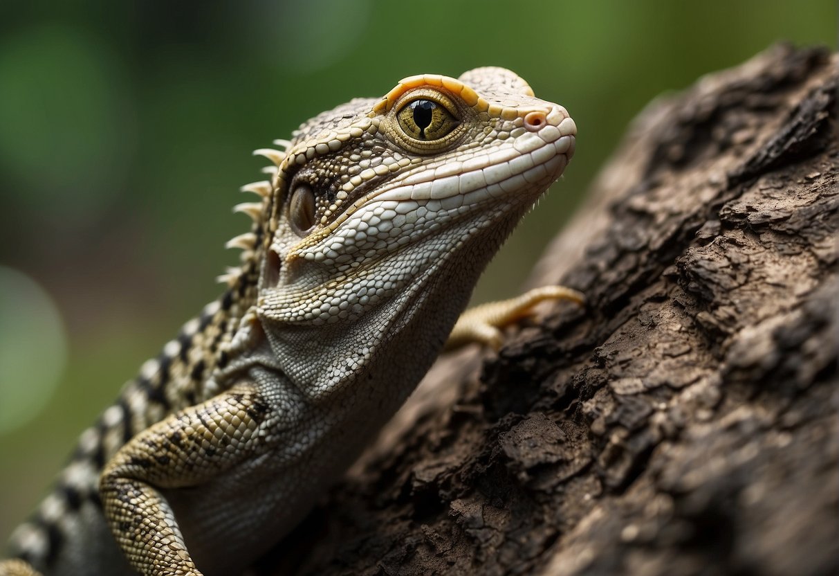 Outdoor lizards hunt insects, small rodents, and other small animals in their natural habitat. They use their keen eyesight and lightning-fast reflexes to catch their prey