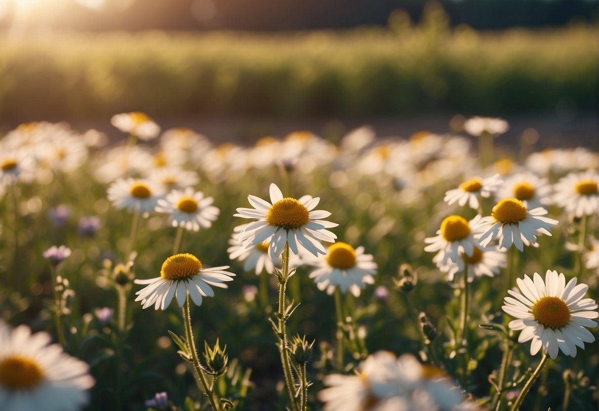 The sun shines down on a field of blooming flowers, signaling the start of the outdoor flowering period in California