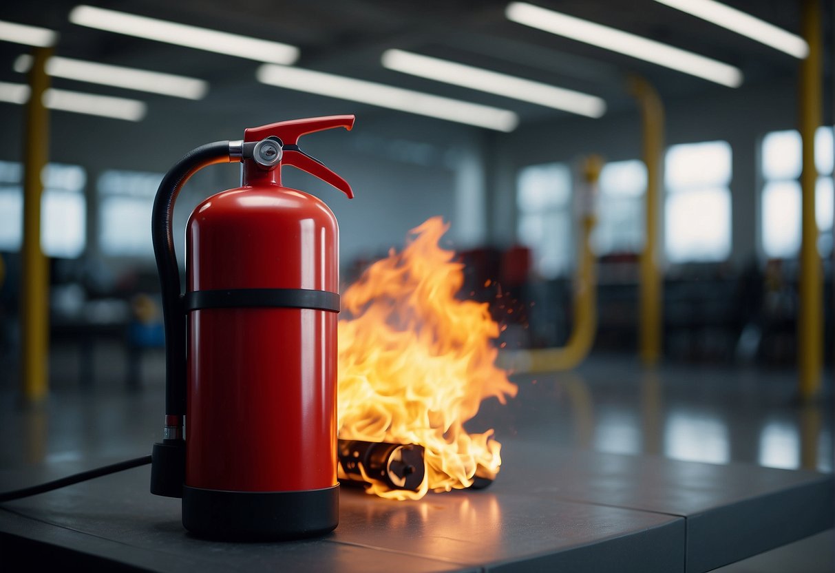 A fire extinguisher rating class based on outdoor tests is being evaluated