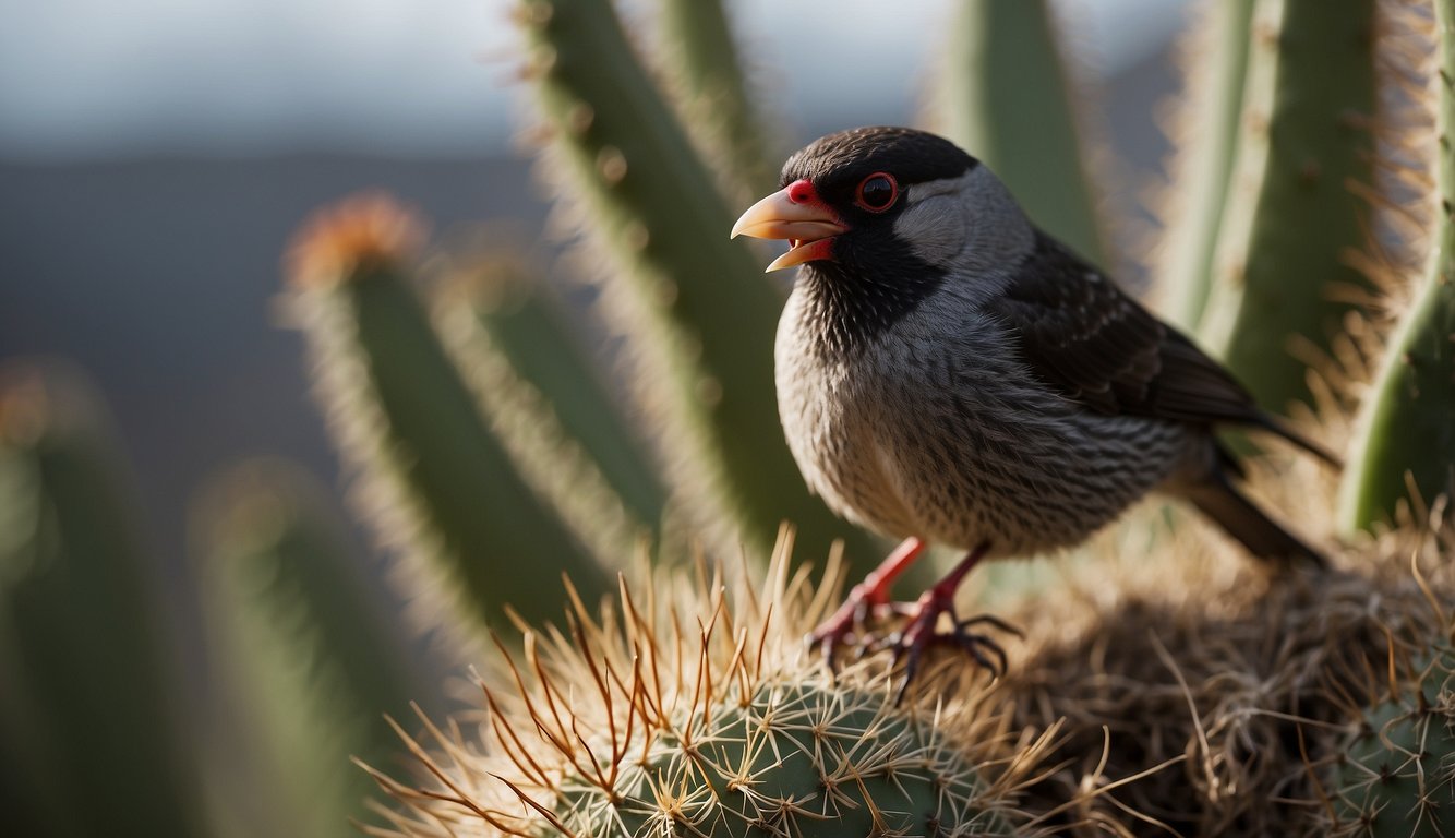 The Vampire Finch Gal pagos Blood Feeding Bird A Peek Into A Rare The Vampire Finch Gal pagos Blood Feeding Bird A Peek Into A Rare