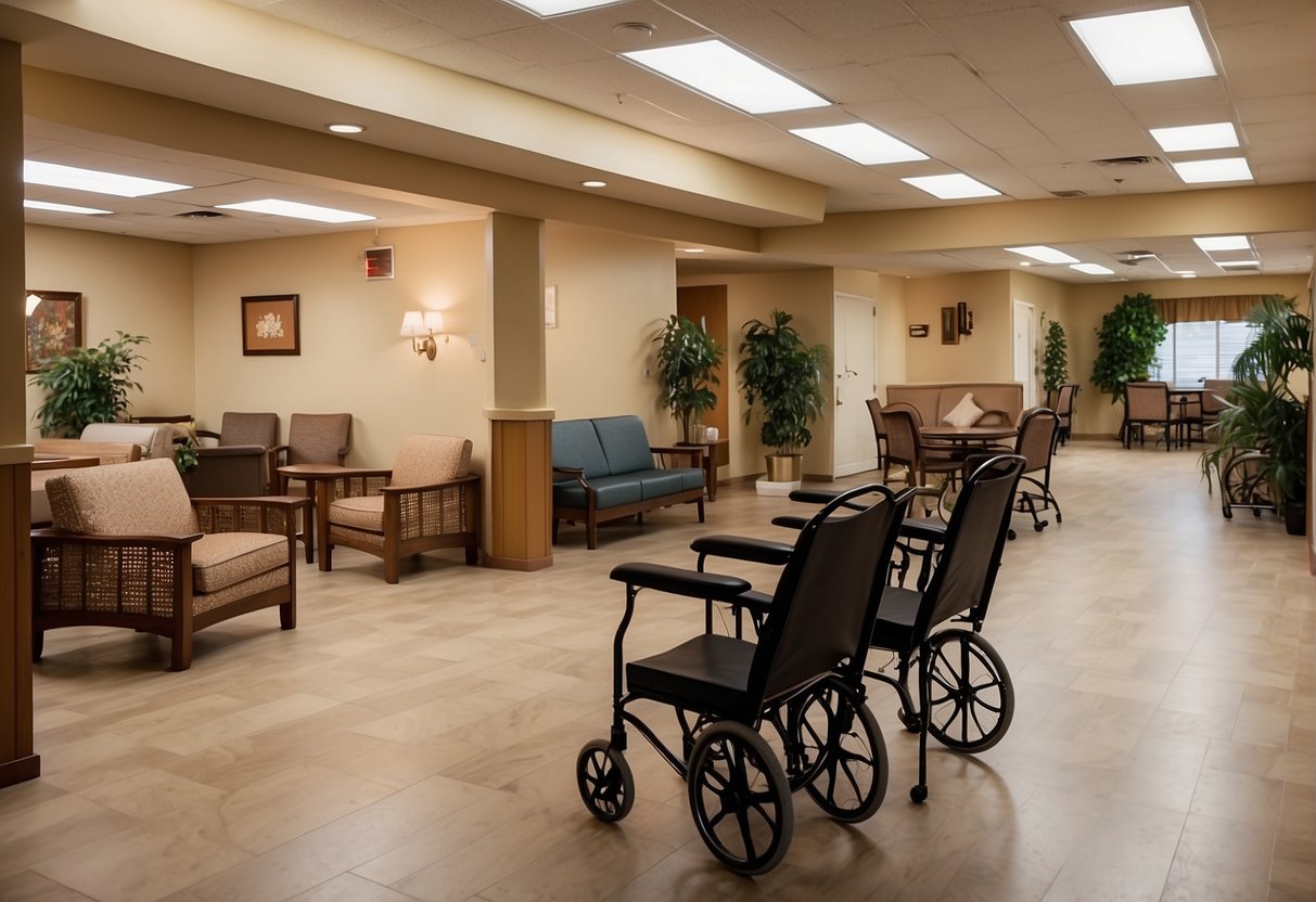 A bright, spacious nursing home in Phoenix, Arizona, with comfortable amenities and a serene atmosphere, providing top-quality care for its residents