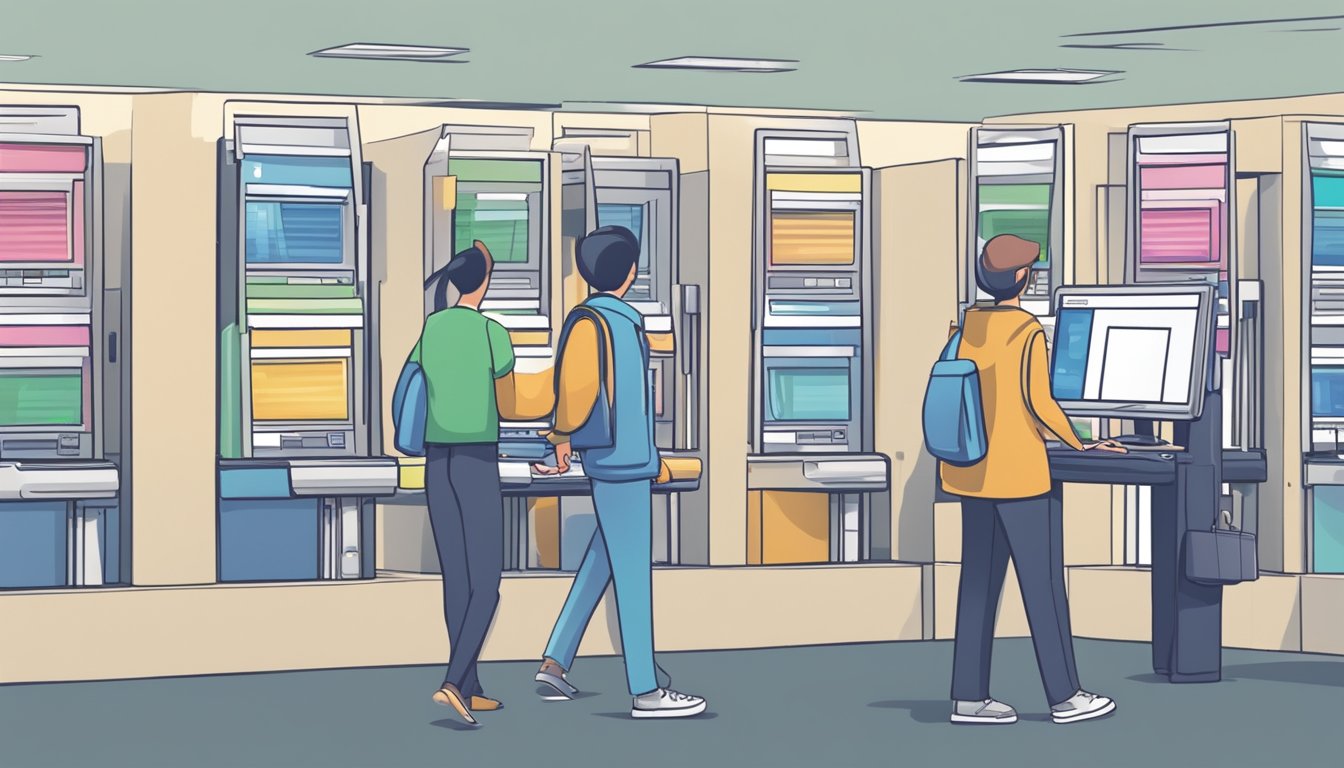 A person clicks and selects a door model on a computer screen, adds it to their cart, and proceeds to checkout with a credit card
