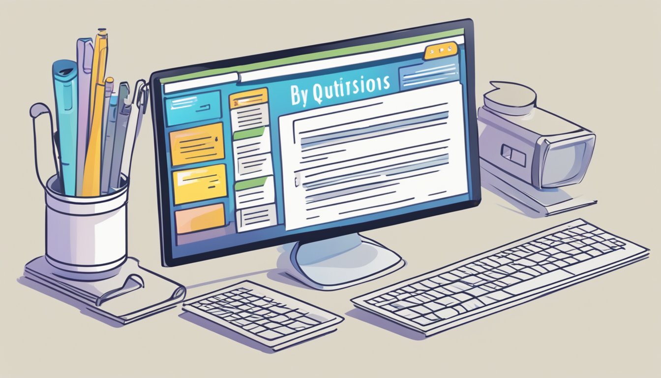 A computer screen showing a webpage with the title "Frequently Asked Questions buy ghd online" and a list of questions and answers below
