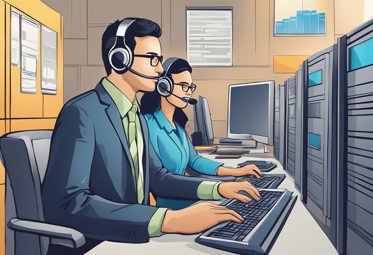 Customer service agents assist clients with web hosting issues at wpx