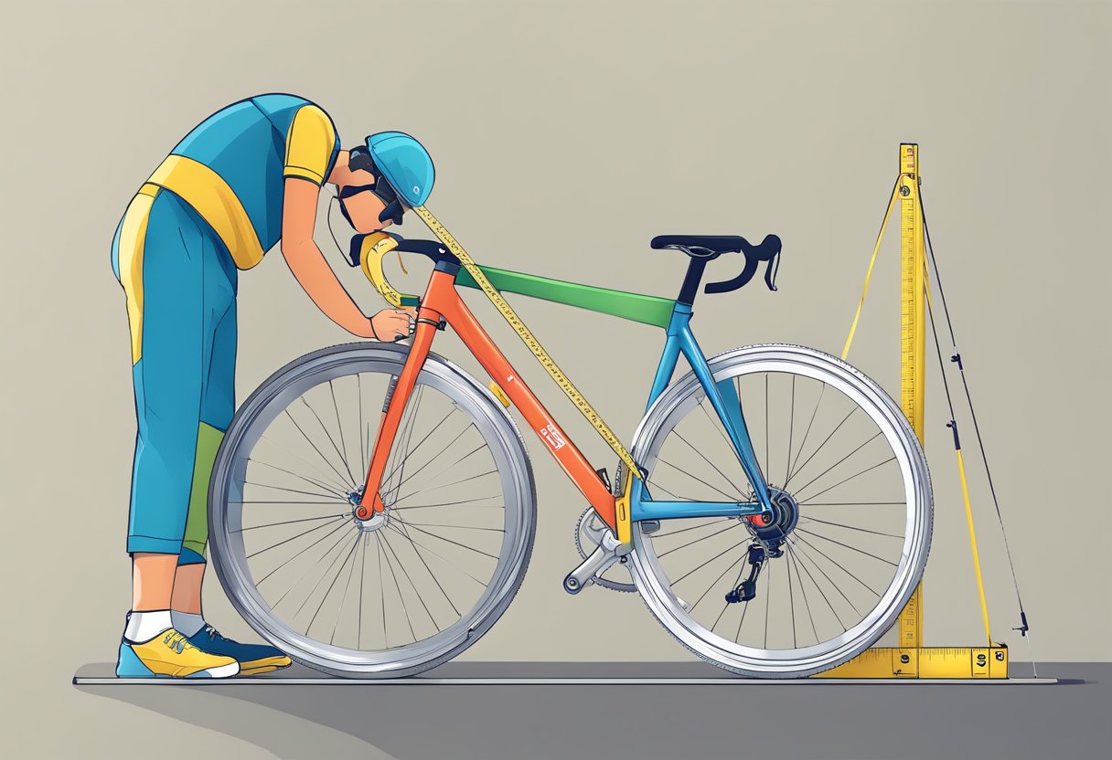 How to measure a person for a bike sale