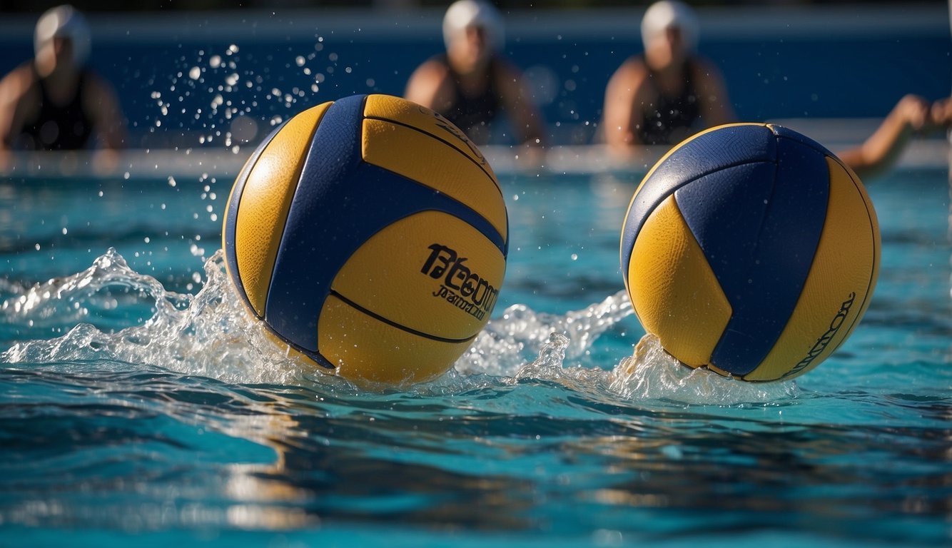 A water polo player avoids injuries by using proper technique and equipment