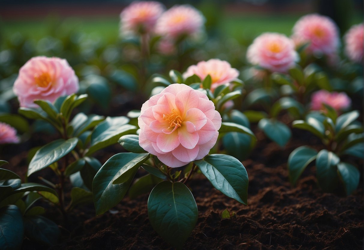 Do Camellias Like Coffee Grounds: Boosting Bloom with Organic Matter