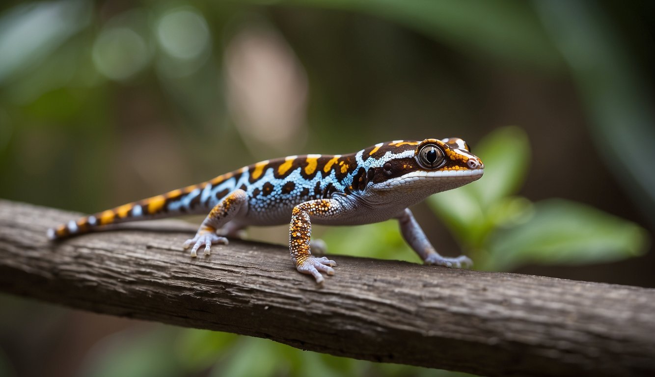 Dwarf geckos leap to evade predators, displaying vibrant colors and intricate patterns.

Their agile movements and quick reflexes make them a formidable sight in the wild