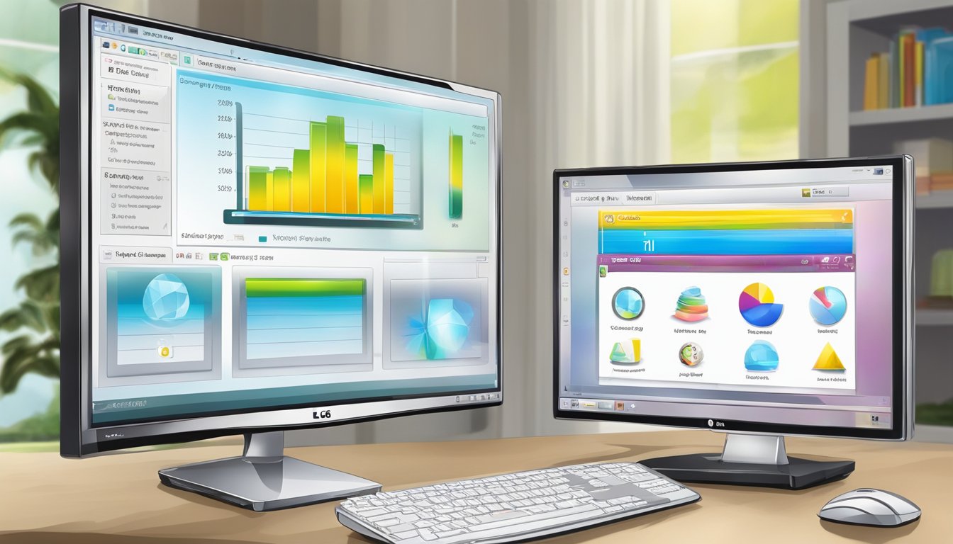 A computer screen displaying the LG GD900 Crystal for sale on an online shopping website, with the "Add to Cart" button highlighted