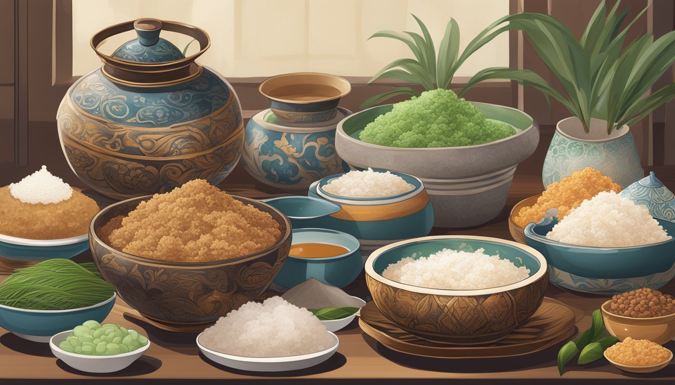 A steaming hot bowl of Orh Nee sits on a table, surrounded by traditional Peranakan decor and the aroma of glistening yam paste and fragrant coconut milk