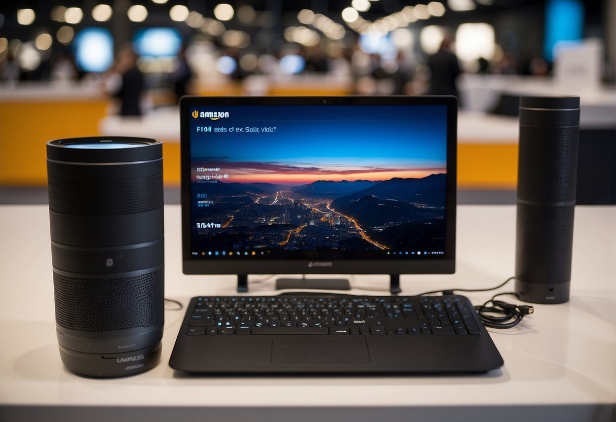 A display of top technology deals from Amazon's spring sales event