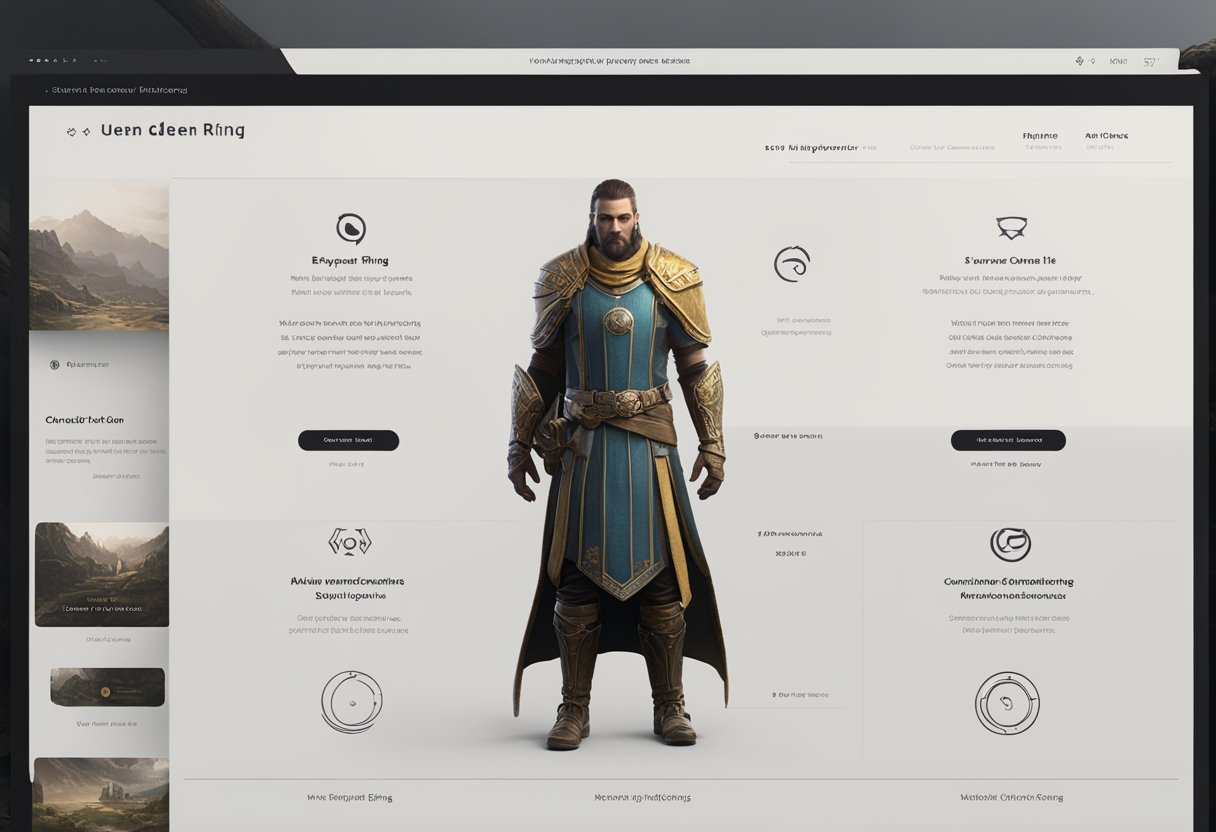 A website screen with Elden Ring pre-order options and benefits displayed