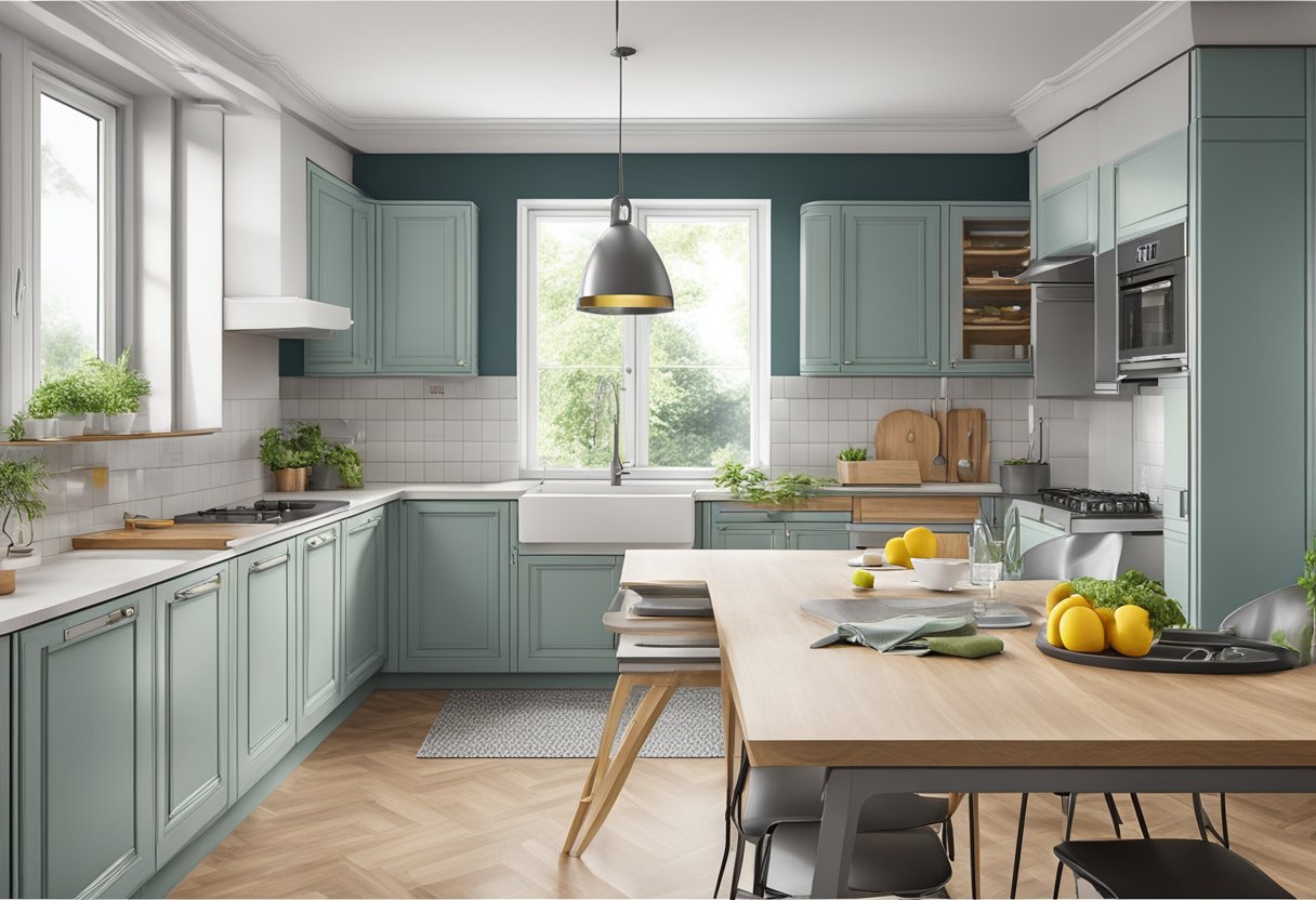 Vorbereitung und Planung der Kücheninstallation in Wien