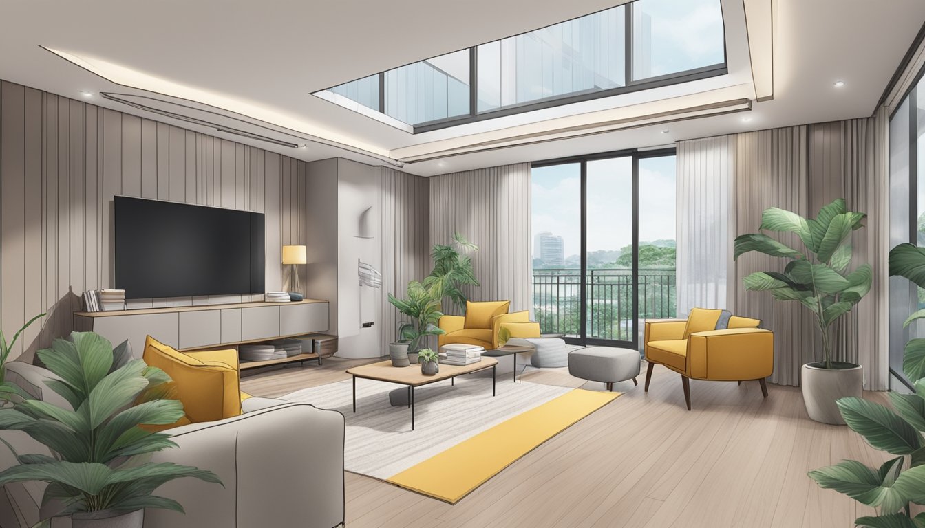 A PR submits documents, pays fees, and awaits approval. Then, they receive keys and move into their new HDB home in Singapore