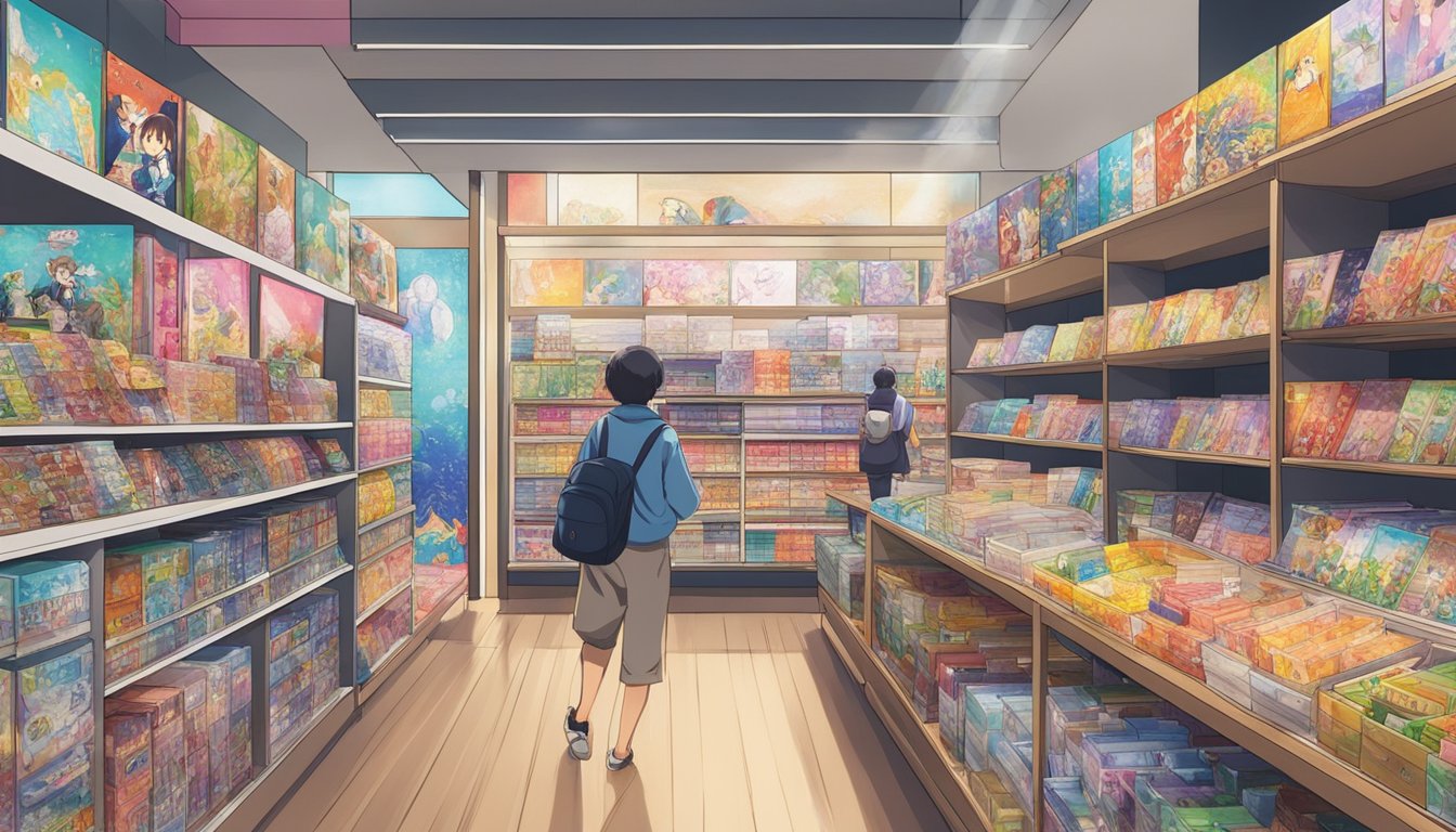 The bustling anime stores in Singapore showcase shelves filled with colorful merchandise and vibrant posters, attracting anime enthusiasts from all over