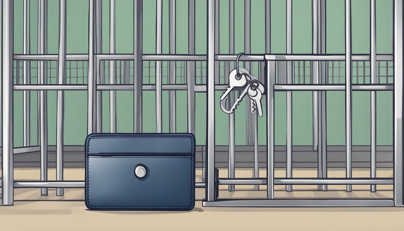 A custodial wallet sits behind bars, guarded by a key. In contrast, a non-custodial wallet is free and open, with no barriers