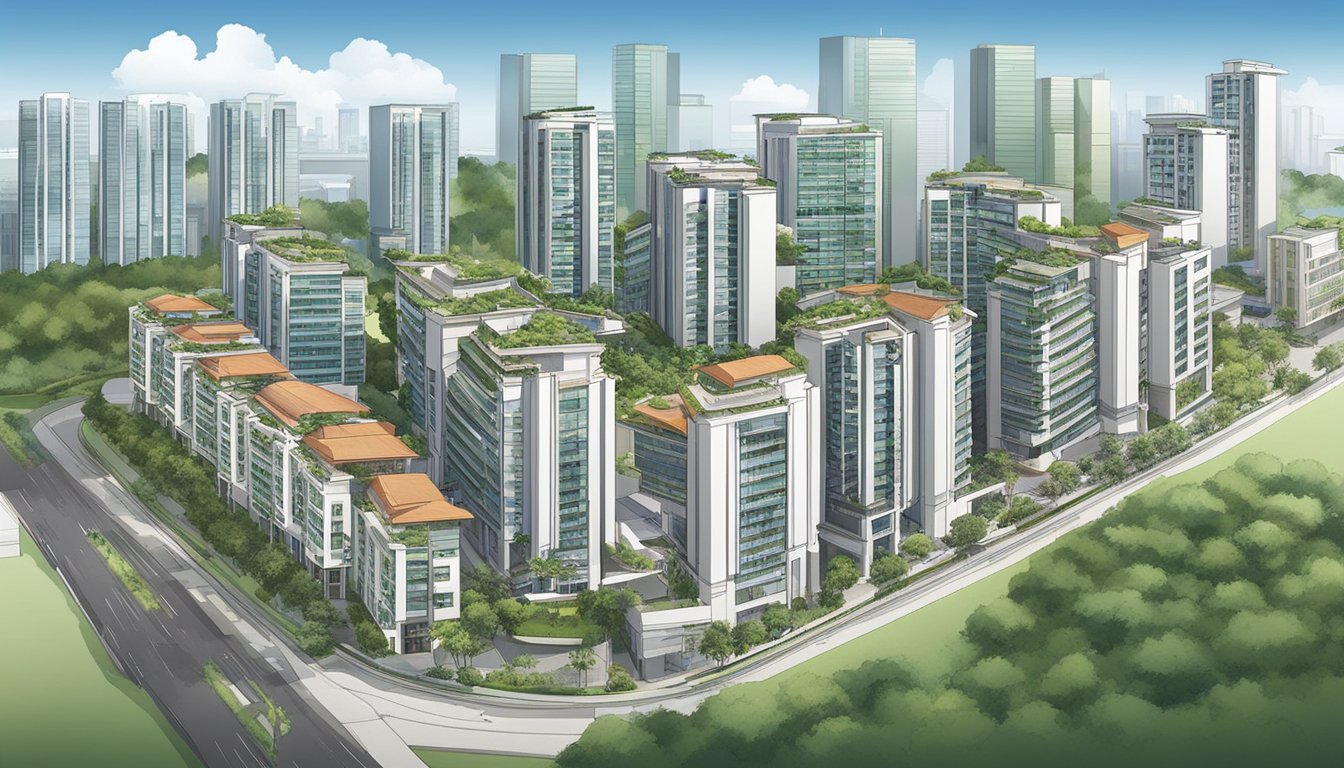 Various private properties in Singapore are available to PRs for purchase. These include condominiums, landed houses, and commercial properties